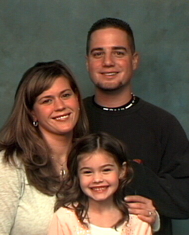 Becky, Joe and Shea Christmas 2006.