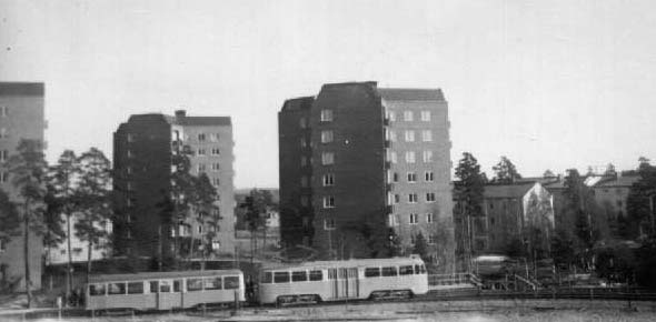 The old time, when the streetcar turn around...