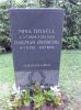 Gemensam gravsten för Augusta 'Mina' Wilhelmina Thysell och Dagmar Thysell gift Östberg Gemensam gravsten för Augusta 'Mina' Wilhelmina Thysell och Dagmar Thysell gift Östberg